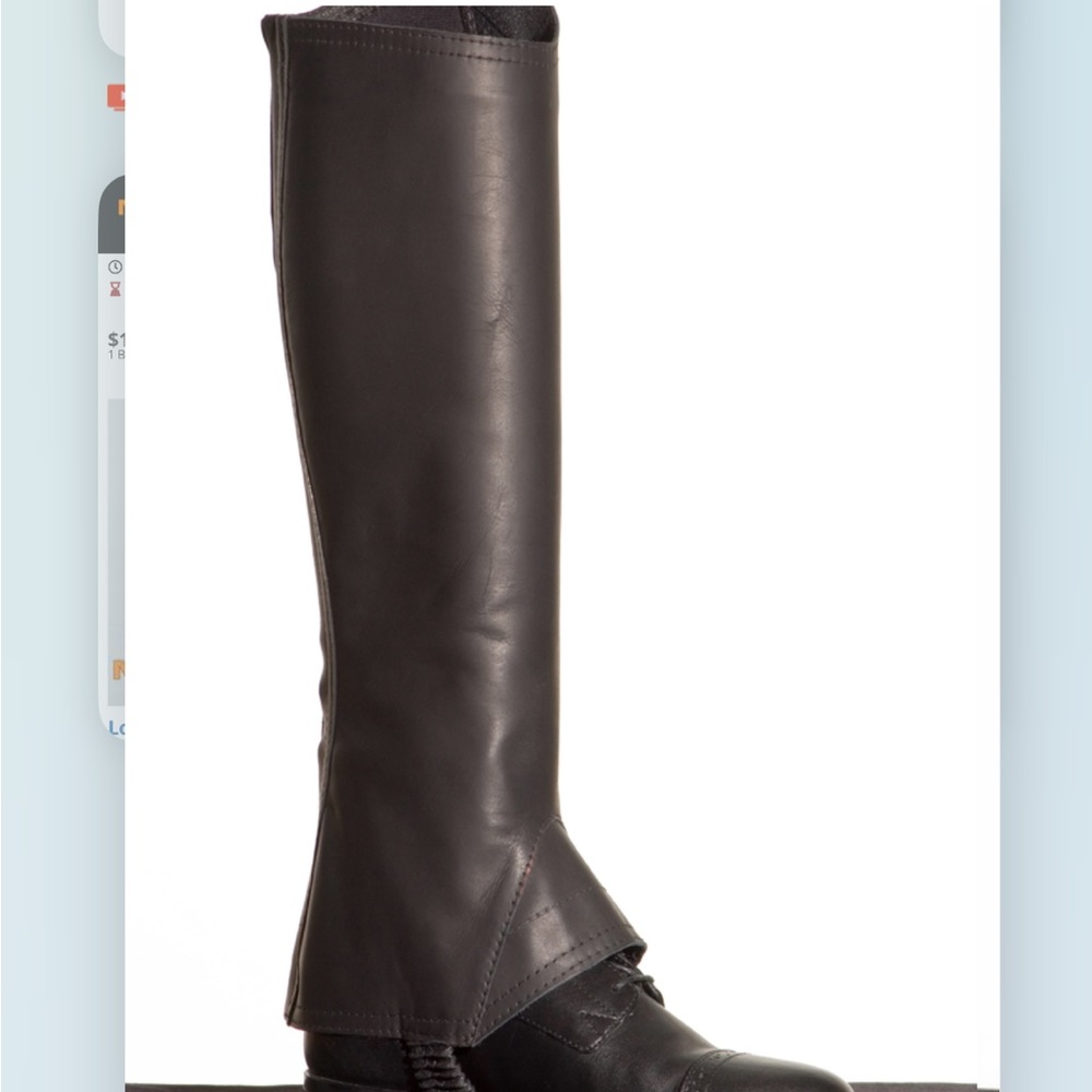 Pro-chaps The FIT – Half Chap in brown NWT size large